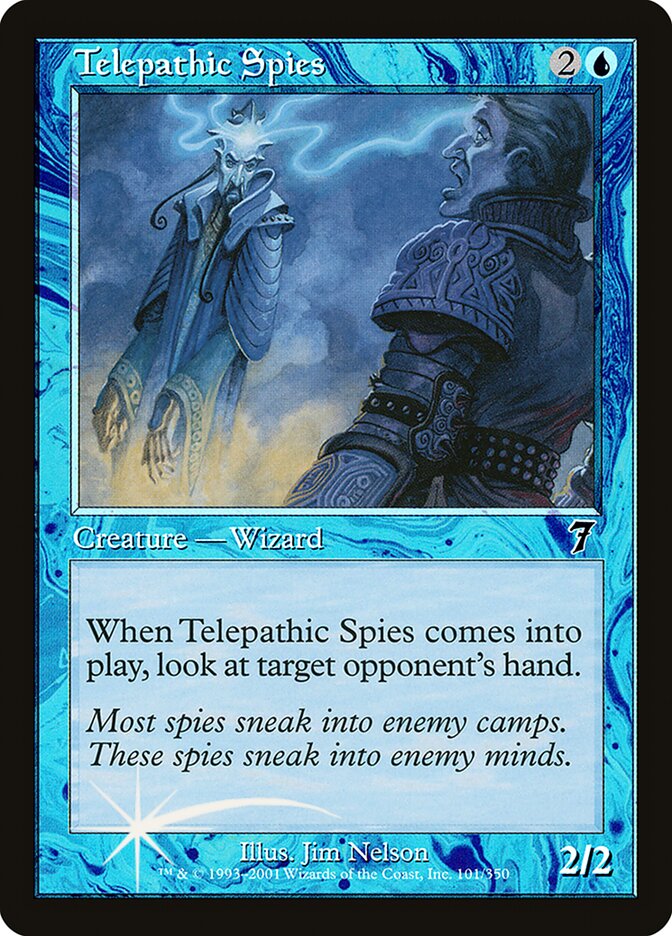 Telepathic Spies 101★/350 (7th Edition)  - Foil