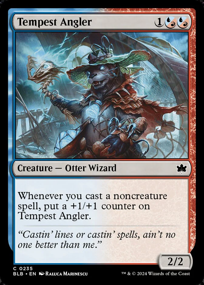 Tempest Angler 235/281 (Bloomburrow)