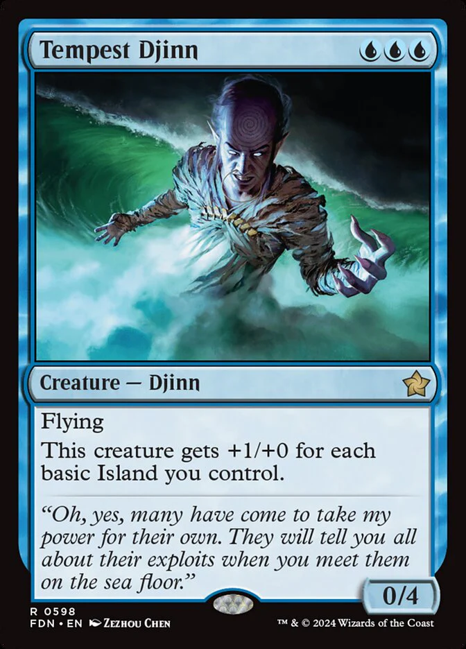 Tempest Djinn 598 (Foundations)