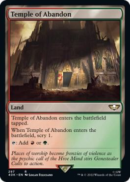 Temple of Abandon 297/617 (Universes Beyond: Warhammer 40,000)