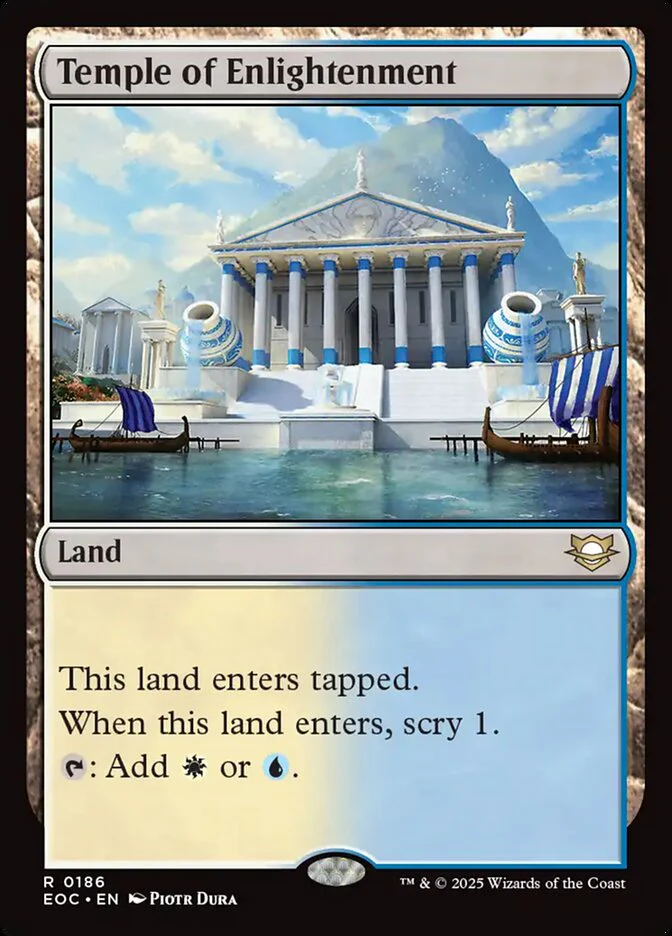Temple of Enlightenment 186 (Commander: Edge of Eternities)