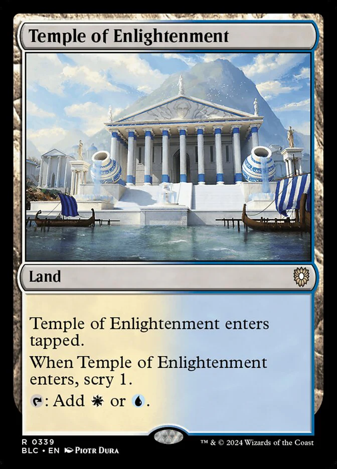 Temple of Enlightenment 339/40 (Commander: Bloomburrow)
