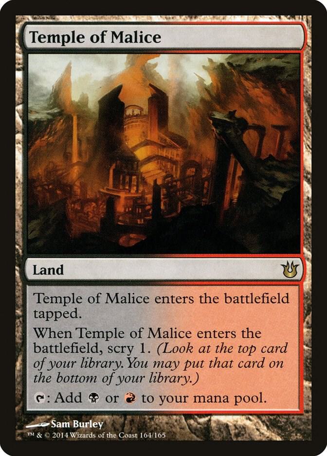 Temple of Malice 164/165 (Born of the Gods)