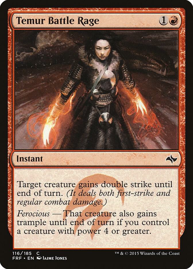 Temur Battle Rage 116 (Fate Reforged)  - Foil