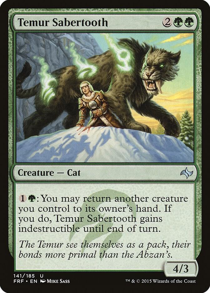 Temur Sabertooth 141 (Fate Reforged)