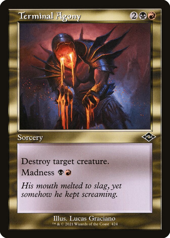 Terminal Agony 424/303 (Modern Horizons 2) - Foil