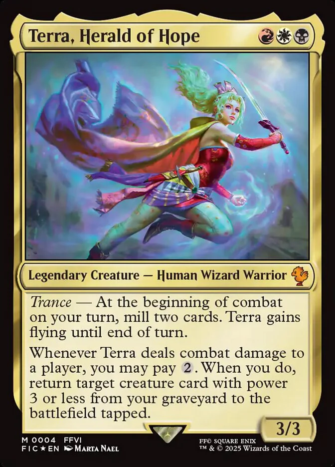 Terra, Herald of Hope 4/100 (Commander: FINAL FANTASY) - Foil