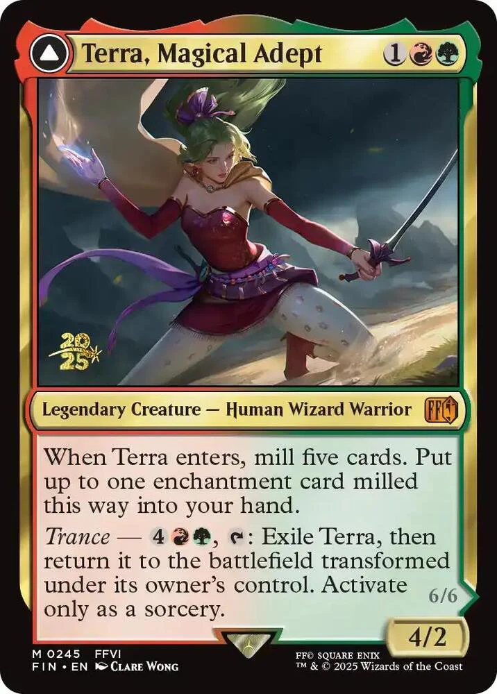Terra Magical Adept 245s/116 (Prerelease Cards)  - Foil