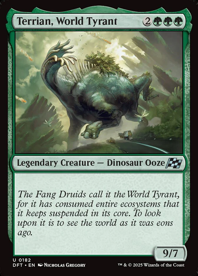 Terrian, World Tyrant 182/291 (Aetherdrift)  - Foil