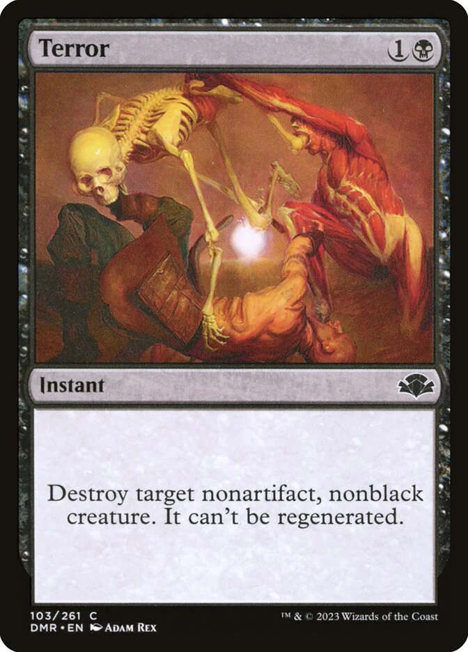 Terror 103/261 (Dominaria Remastered) - Foil