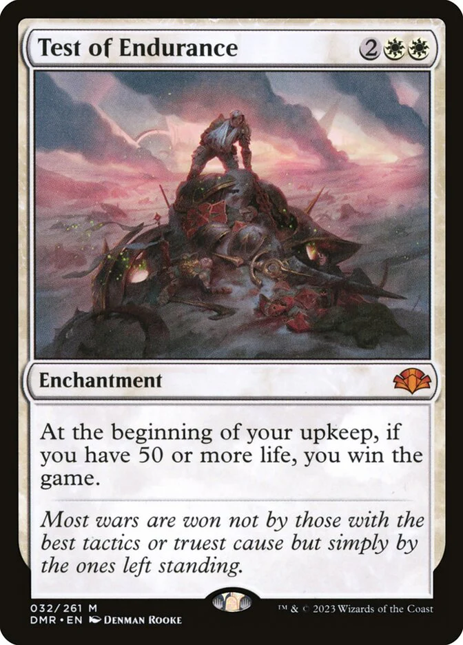 Test of Endurance 32/261 (Dominaria Remastered)