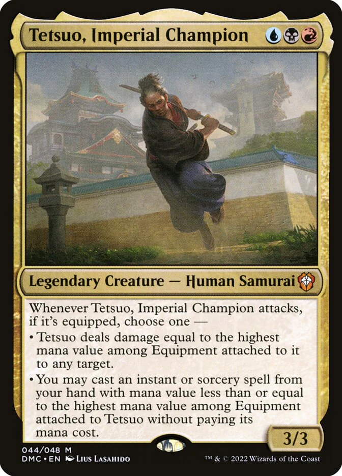 Tetsuo, Imperial Champion 44/50 (Commander: Dominaria United)