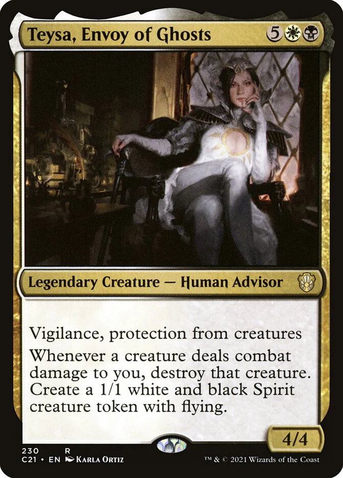 Teysa, Envoy of Ghosts 230/81 (Commander 2021)