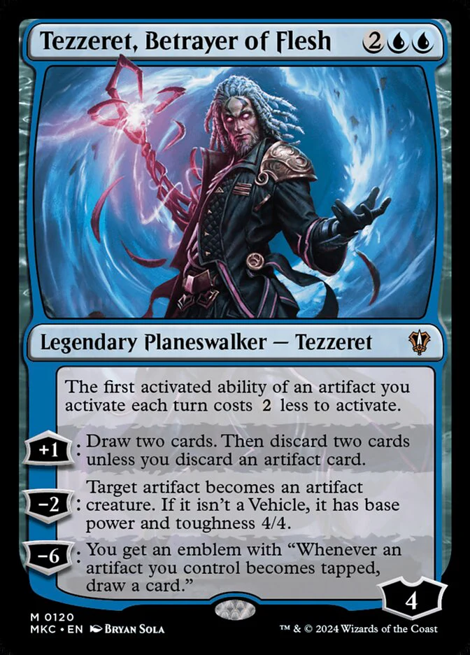 Tezzeret, Betrayer of Flesh 120/311 (Commander: Murders at Karlov Manor)