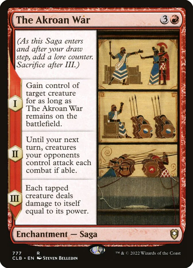 The Akroan War 777/361 (Commander Legends: Battle for Baldur's Gate)