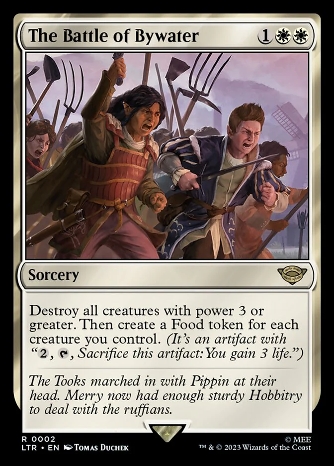 The Battle of Bywater 2/281 (Universes Beyond: The Lord of the Rings: Tales of Middle-earth)  - Foil