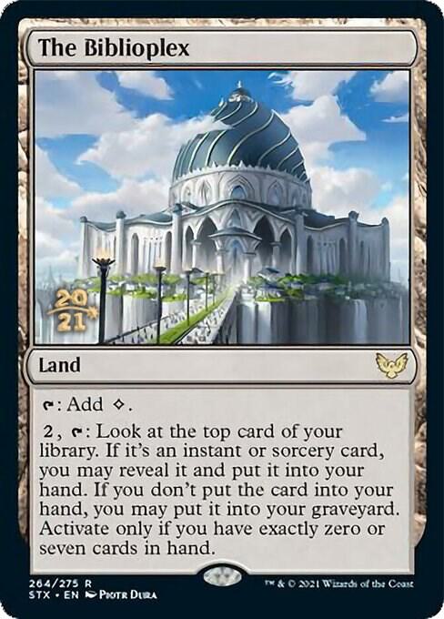 The Biblioplex 264s/180 (Prerelease Cards)  - Foil