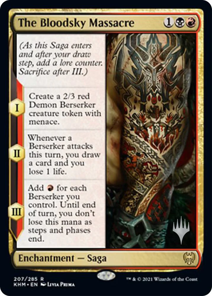The Bloodsky Massacre 207 (Promo Pack: Kaldheim)