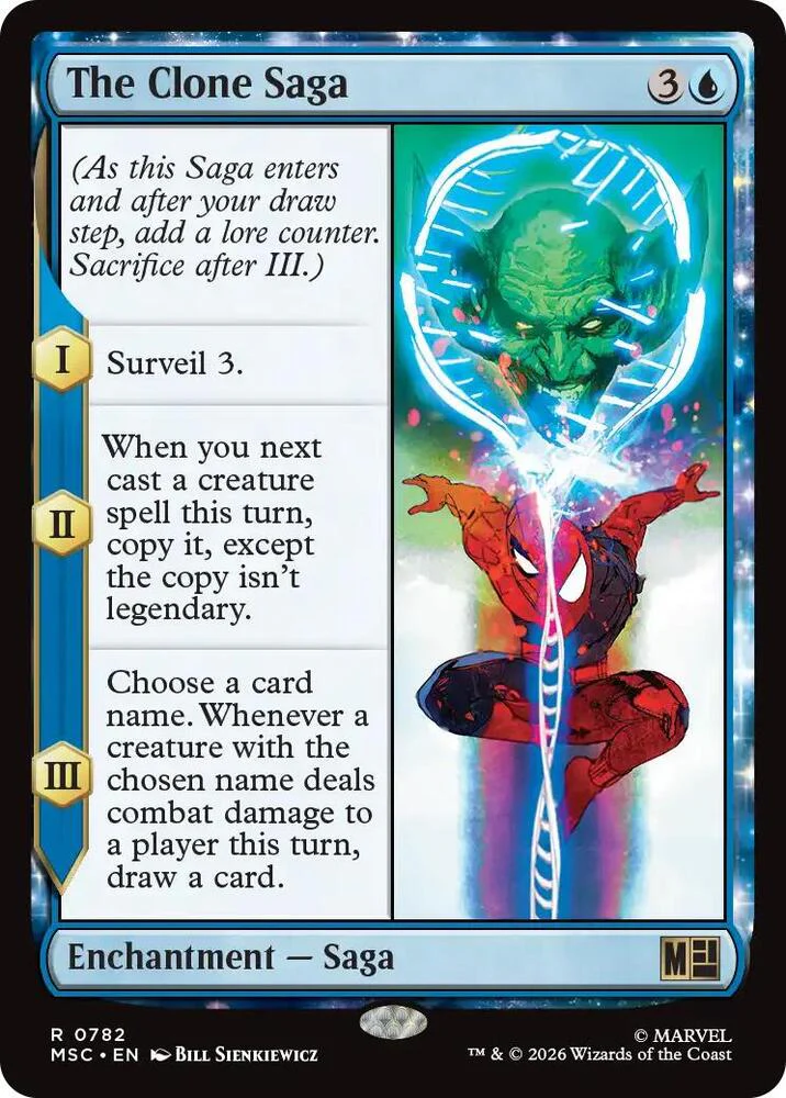 The Clone Saga 782 (Commander: Marvel Super Heroes)  - Foil