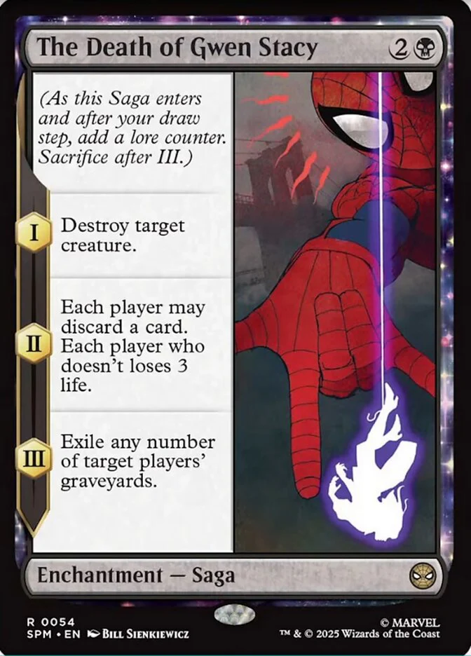 The Death of Gwen Stacy 54/198 (Marvel's Spider-Man)