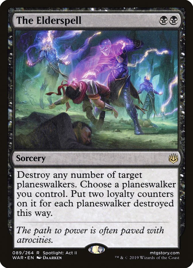 The Elderspell 89 (War of the Spark)  - Foil