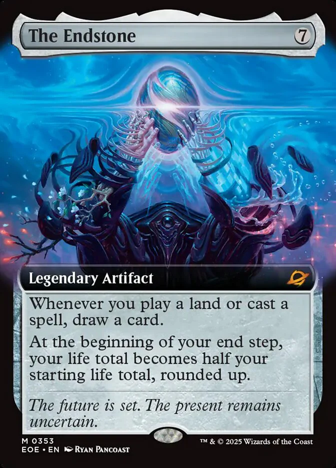The Endstone 353/276 (Edge of Eternities) - Extended Art Foil