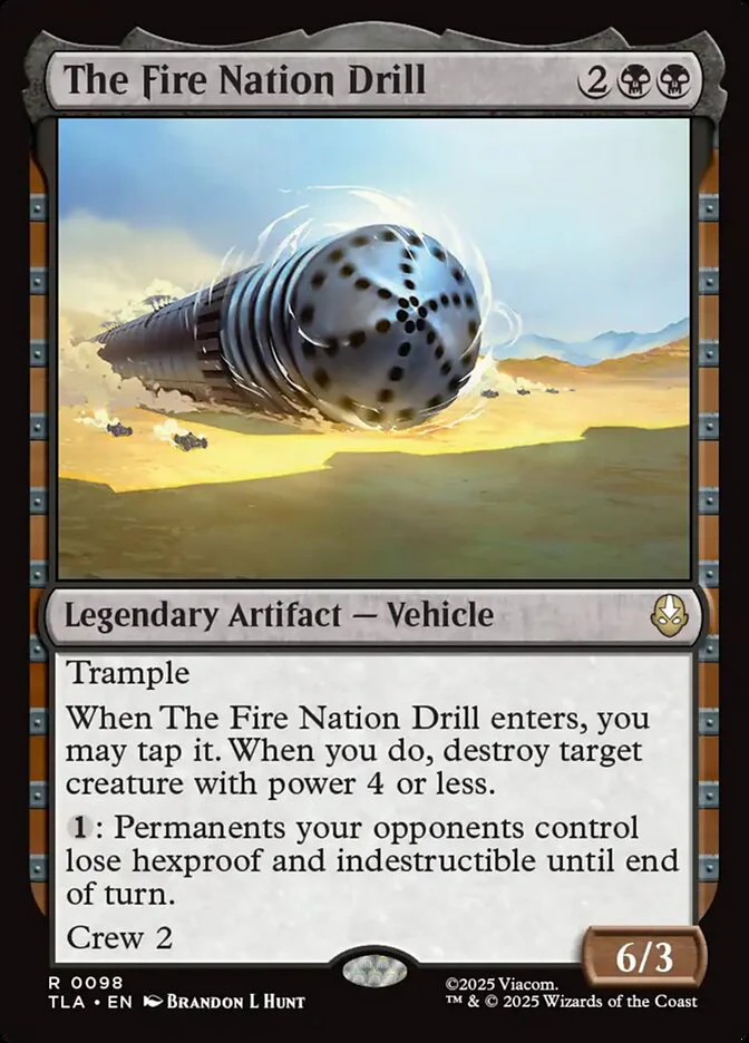 The Fire Nation Drill 98/286 (Avatar: The Last Airbender)  - Foil