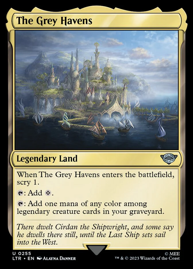 The Grey Havens 255 (Universes Beyond: The Lord of the Rings: Tales of Middle-earth)  - Foil