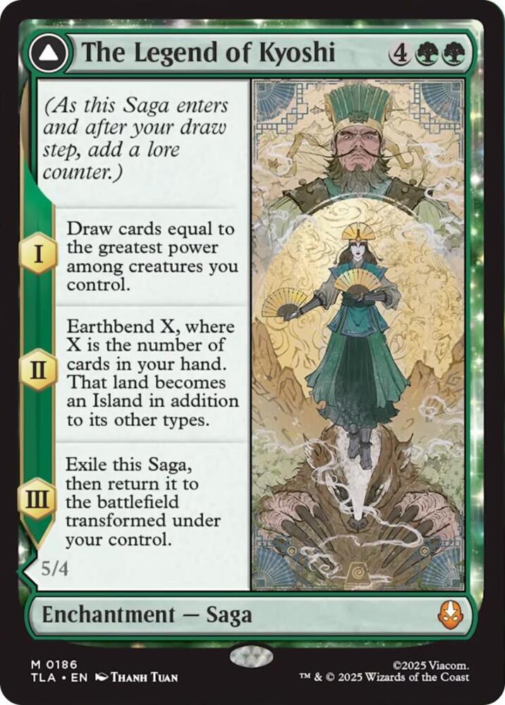 The Legend of Kyoshi // Avatar Kyoshi 186/286 (Avatar: The Last Airbender)
