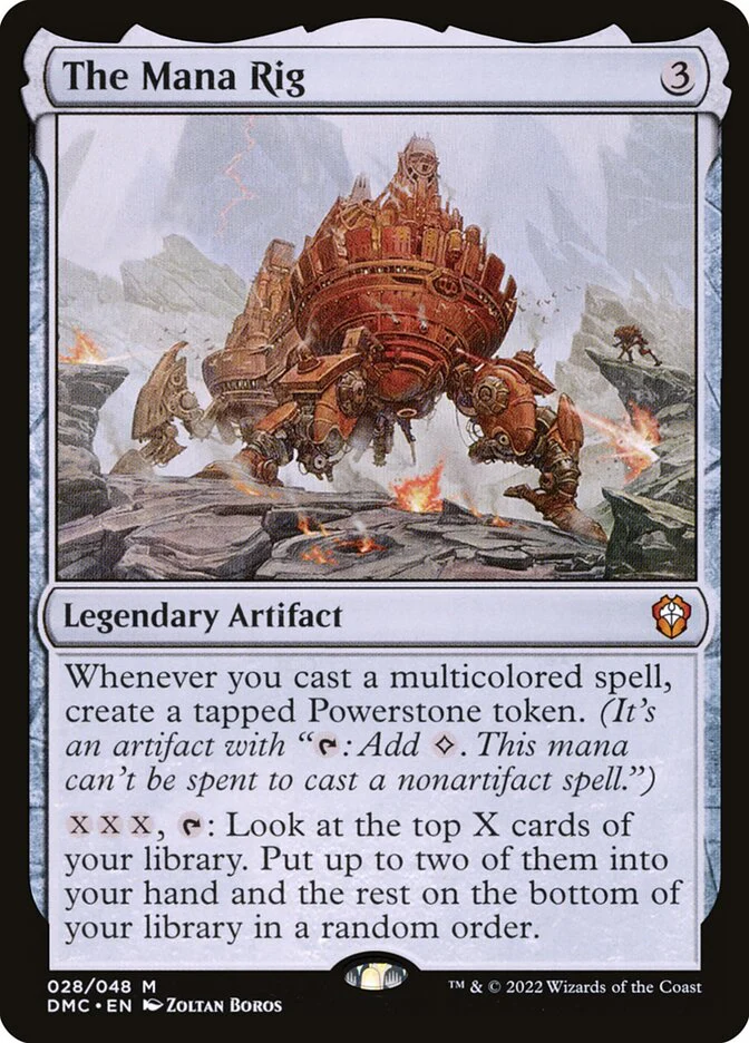 The Mana Rig 28/50 (Commander: Dominaria United)  - Foil