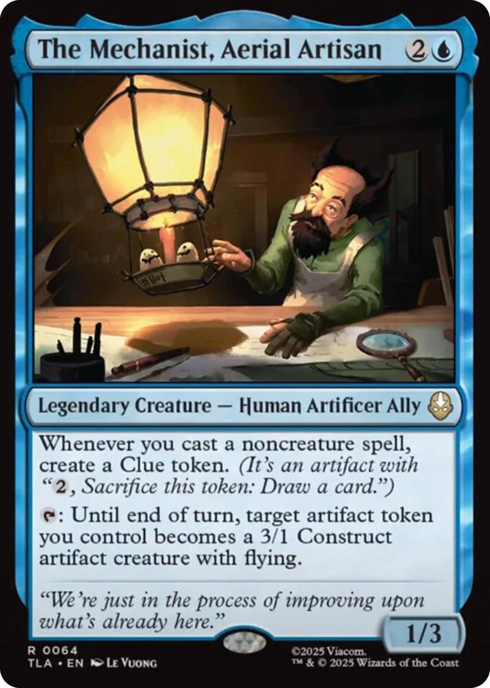 The Mechanist, Aerial Artisan 64 (Avatar: The Last Airbender)  - Foil
