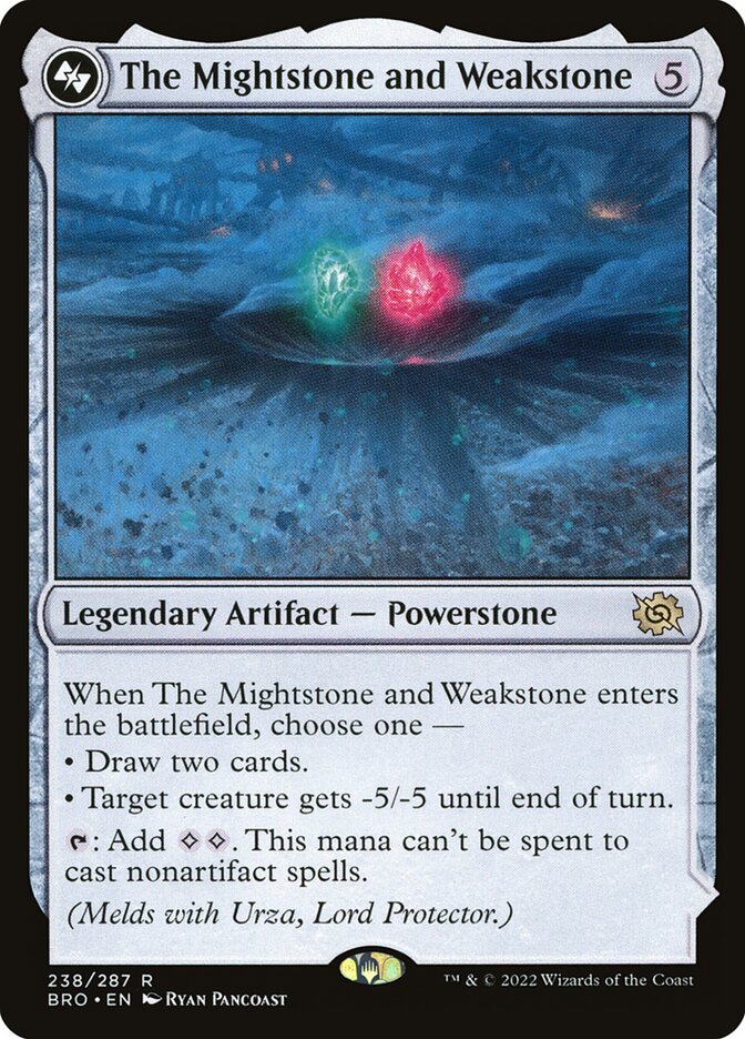 The Mightstone and Weakstone 238 (The Brothers' War)