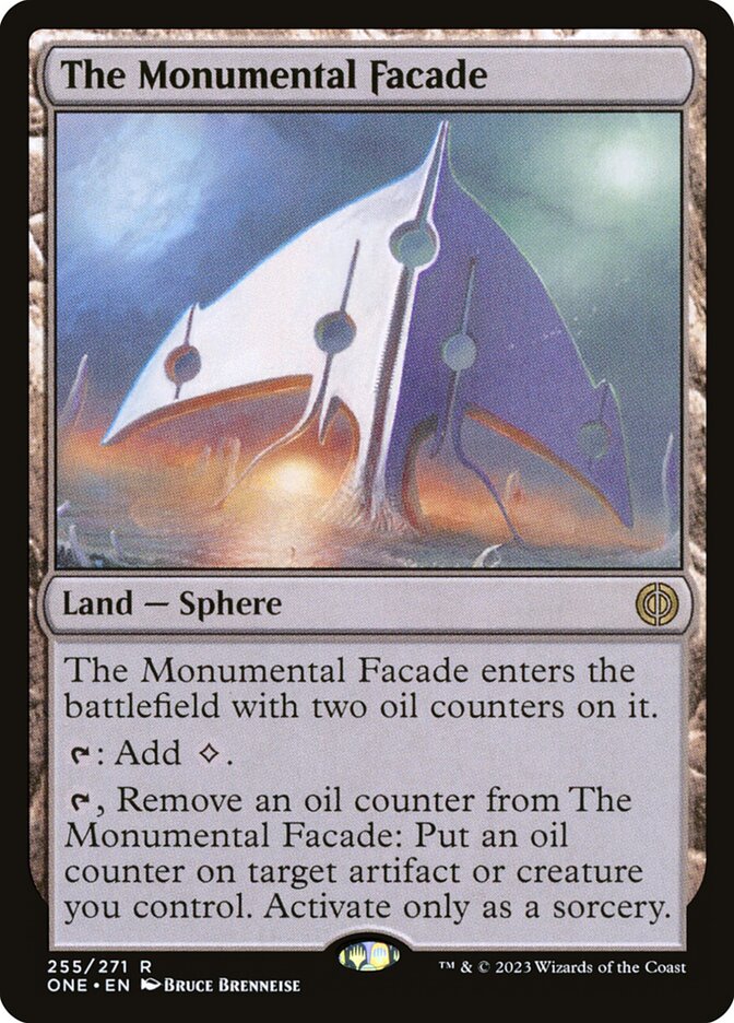 The Monumental Facade 255/271 (Phyrexia: All Will Be One)