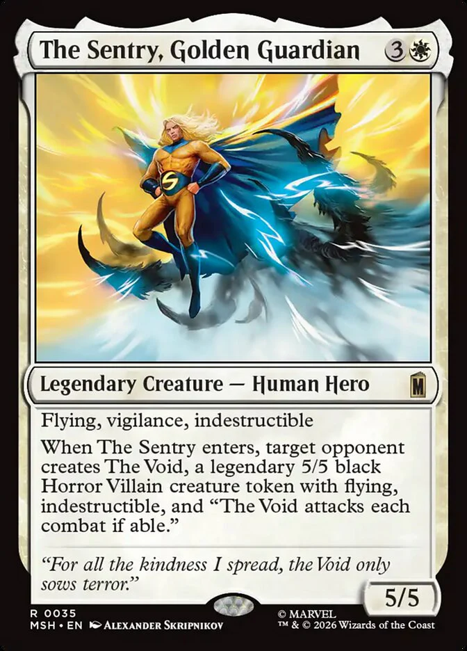The Sentry, Golden Guardian 35 (Marvel Super Heroes) - Foil