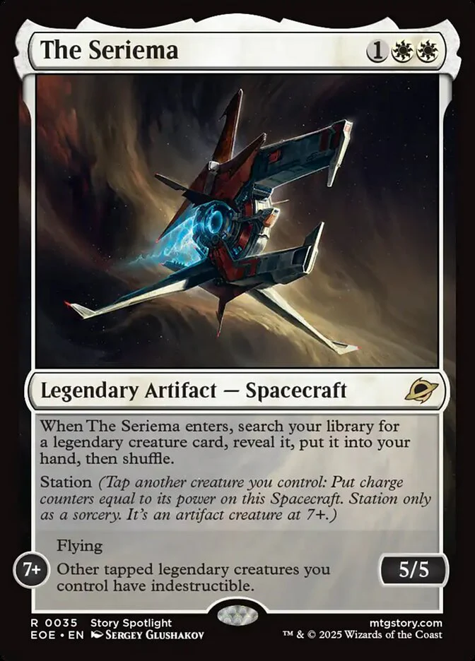 The Seriema 35 (Edge of Eternities)