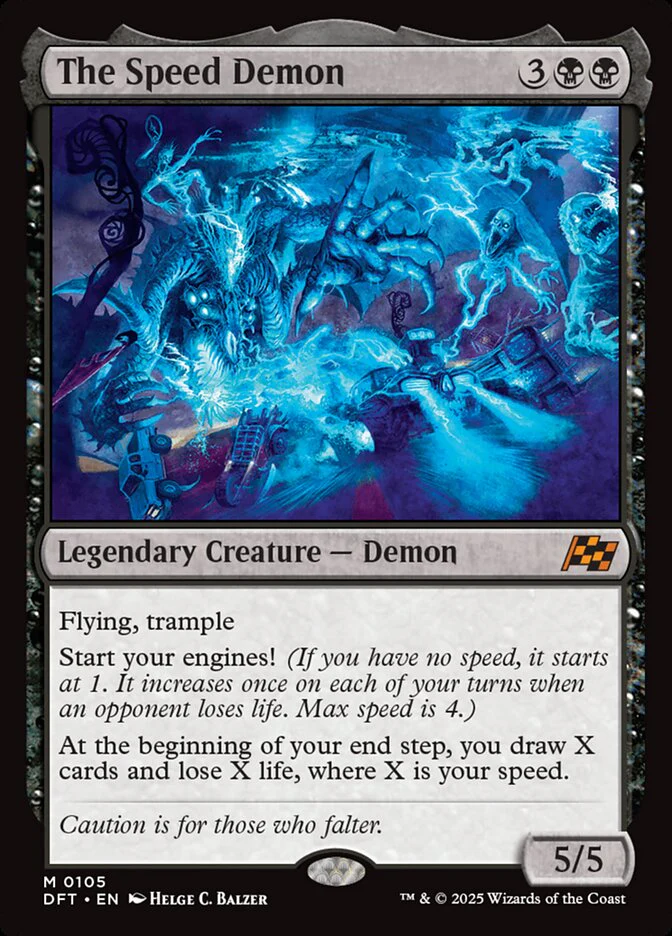 The Speed Demon 105/291 (Aetherdrift) - Foil