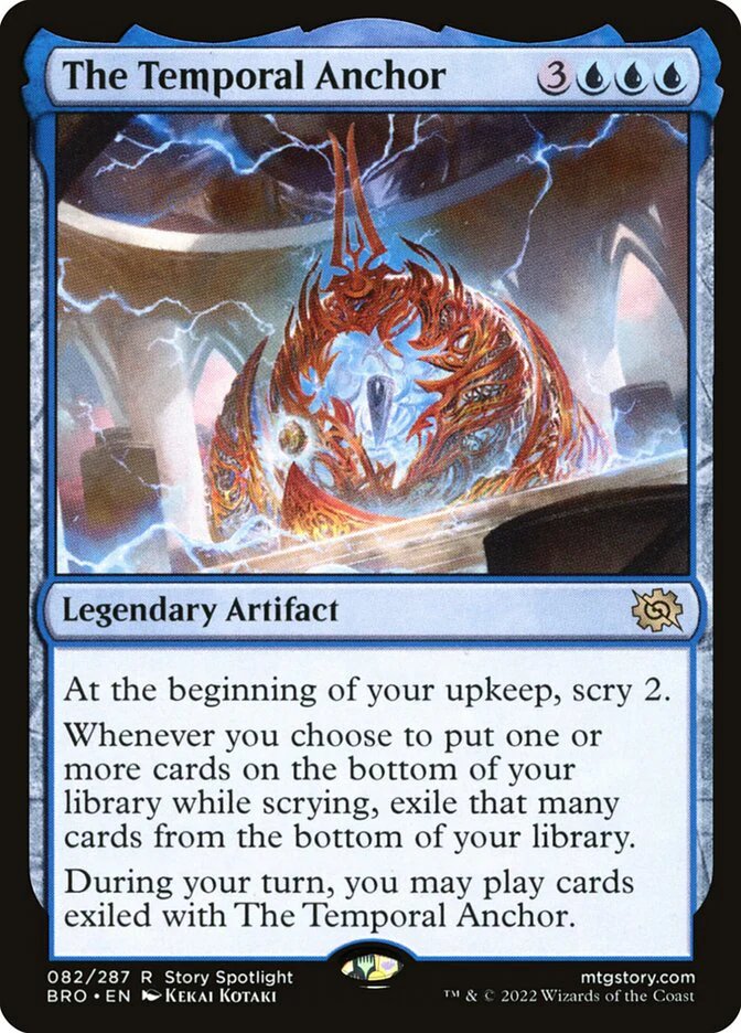 The Temporal Anchor 82 (The Brothers' War)  - Foil
