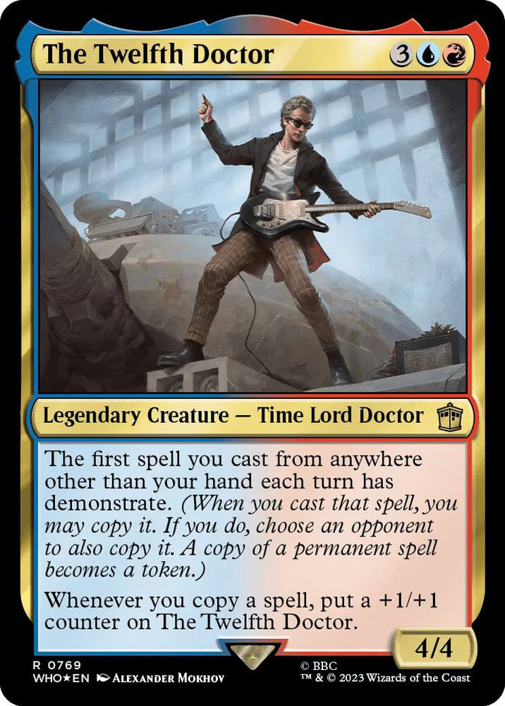 The Twelfth Doctor 769/331 (Universes Beyond: Doctor Who)  - Surge Foil