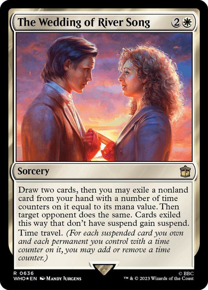 The Wedding of River Song 636/331 (Universes Beyond: Doctor Who)  - Surge Foil