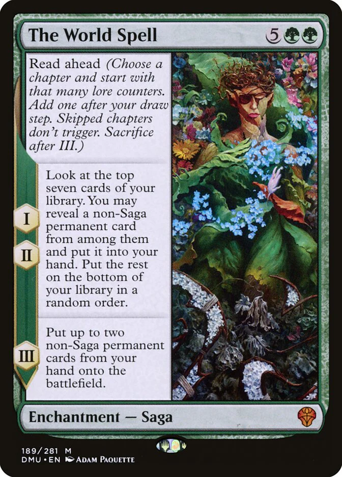 The World Spell 189/281 (Dominaria United) - Foil