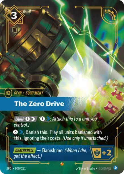 The Zero Drive 90/221 (Spiritforged) - Foil