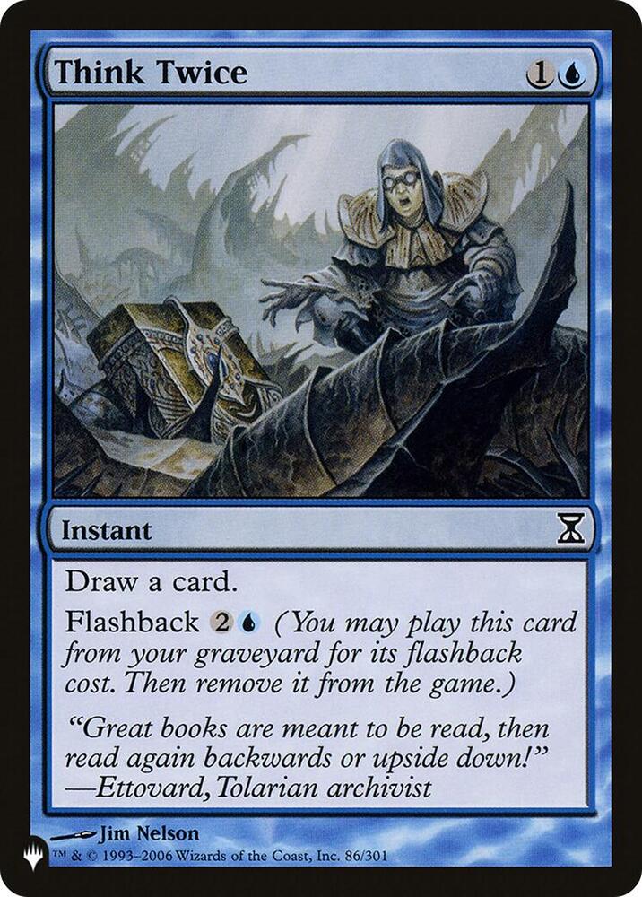 Think Twice TSP-86/5075 (The List Reprints)