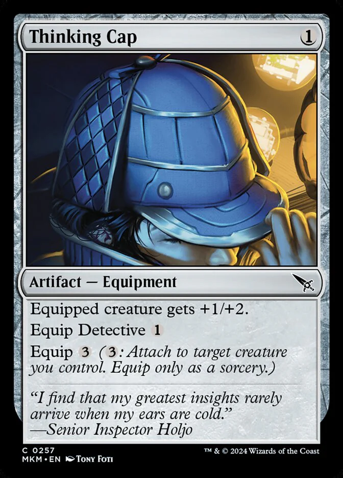 Thinking Cap 257/286 (Murders at Karlov Manor)