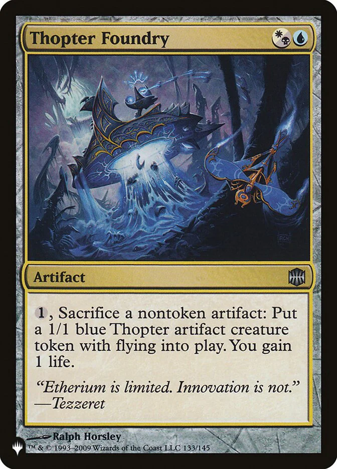 Thopter Foundry ARB-133/5075 (The List Reprints)