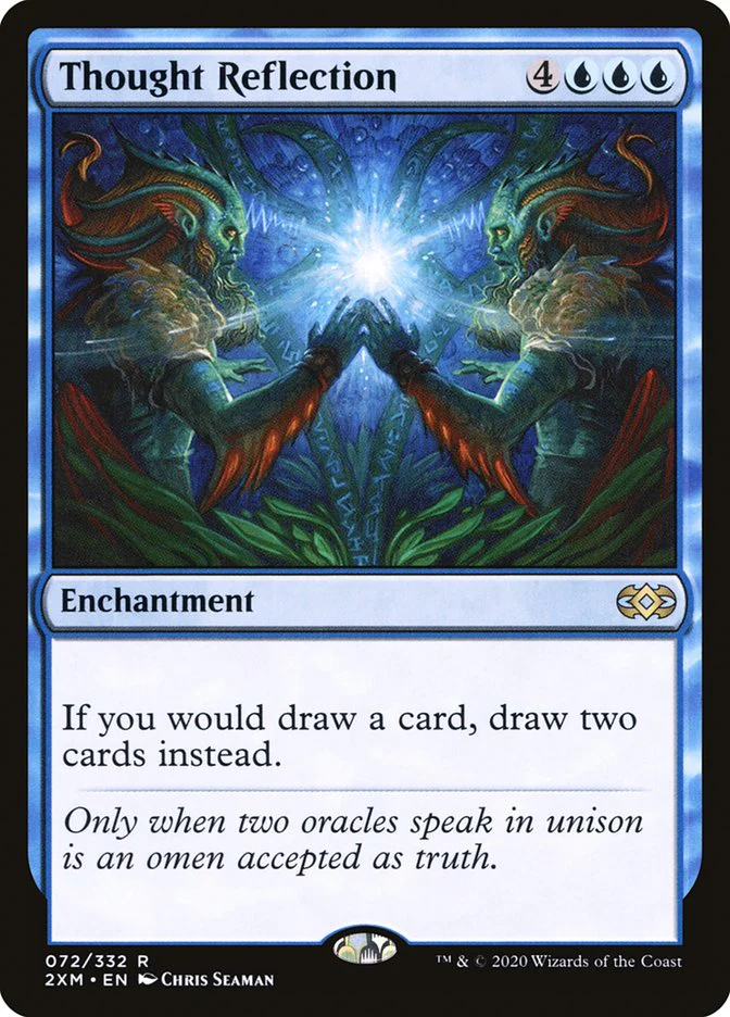 Thought Reflection 72/332 (Double Masters)  - Foil