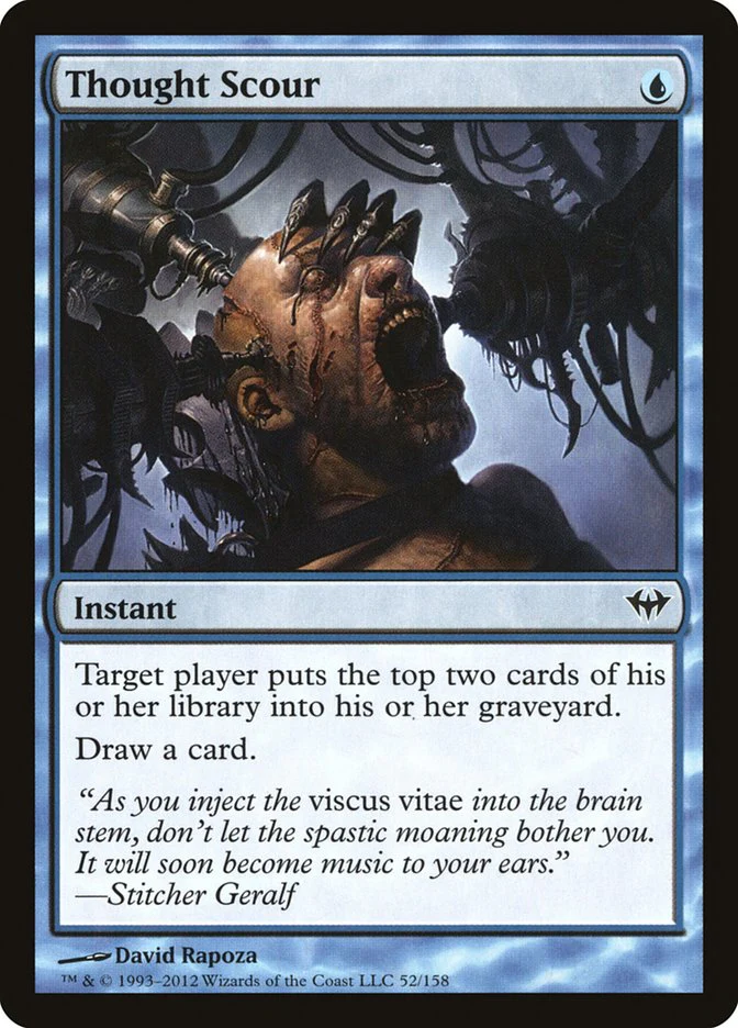 Thought Scour 52 (Dark Ascension)  - Foil