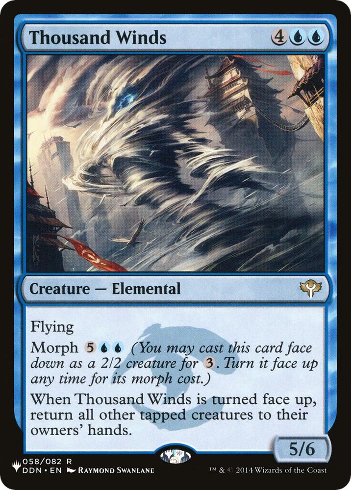 Thousand Winds DDN-58/5075 (The List Reprints)