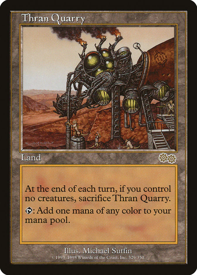 Thran Quarry 329/350 (Urza's Saga)