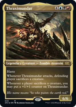 Thraximundar Foil Etched 546 (Double Masters 2022)  - Foil