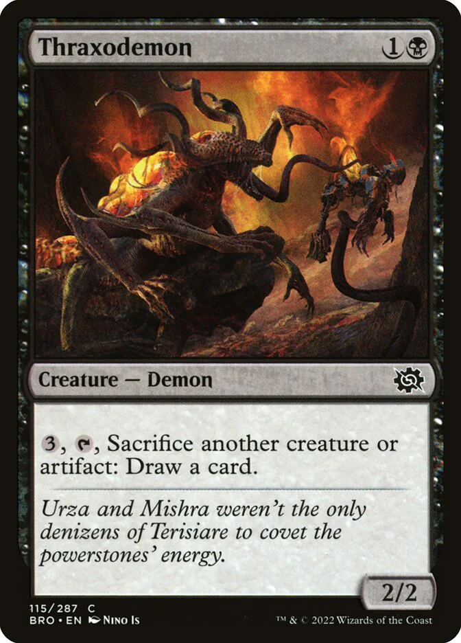 Thraxodemon 115/287 (The Brothers' War)